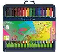 Schneider writing instruments Fineliner Line-Up, 0.4 mm 32er Pack