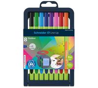 Schneider writing instruments Fineliner Line-Up, 0.4 mm 8er Pack 1 count (Pack o