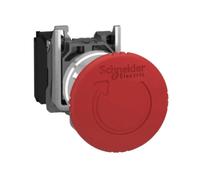SCHNEIDER XB4BS8442 Pulsante Emergenza Harmony XB4 Fungo 40mm Rotazione 1NC