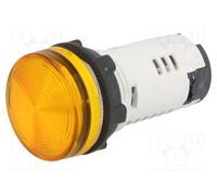 Spia LED 22mm gialla 24V AC/DC XB7EV08BP Harmony