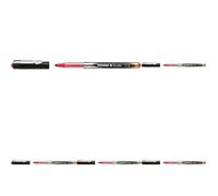 Schneider Xtra 8052 - Penna roller 0,5, colore: Rosso (Confezione da 5)