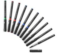 Schneider Xtra 823 Rollerball Pen Assorted Colours (4 x Black, 3 Blue, 2 x Red,