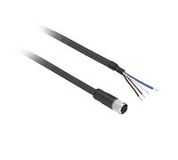 Schneider XZCP0941L2 Connettore con Cavo 2 Mt., Bianco
