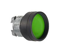 Schneider zb4ba367 Front elem, Verde, Alta protezione colletto F. pulsante Ø22 senza rastung unbeschr.