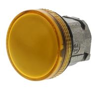 Schneider ZB4BV05 Testa Lampada Spia Gialla, Bianco