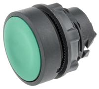 Schneider ZB5AA3 Testa Pulsante Verde, Bianco