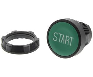 Schneider ZB5AA333 Testa Pulsante Verde ''start, Bianco