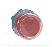 Schneider ZB5AP4 Testa a pulsante, plastica, proiezione, rosso, Ø22, ritorno ...