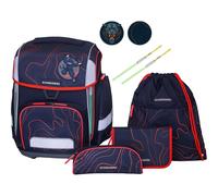 Schneiders Ergolite “Ninja Revenge” - Set di zaini scolastici da 9 pezzi