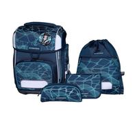 Schneiders Ergolite Set di borse per la scuola 6 pezzi blu