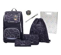 Schneiders Ergoplus 2in1 Schulranzen Set 7-teilig Dark Hunter