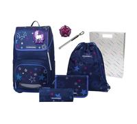 Schneiders Ergoplus Set di borse per la scuola 8 pezzi blu