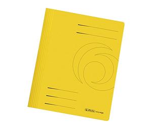 Schnellhefter - Carpetta in cartoncino, giallo vivo, 25 pezzi