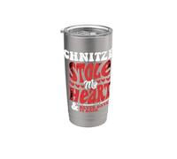 Schnitzel mi ha rubato il cuore e non l'ha mai restituito Bicchiere termico in acciaio inox doppia parete