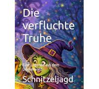 Schnitzeljagd Halloween gruselig Wald: Die Verfluchte Truhe Kindergeburtstag Komplett Set drinnen und draußen Kinder 6 - 10 Jahre Gruppen Freunde ... Schatzsuche Rätsel Quiz Abenteuer gruselig