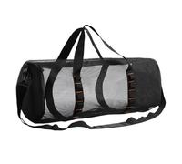Schnorchelausrüstungstasche, Mesh Reisetasche - zilindrico - Reisetasche Im Mesh Design Mit Regolbarem Cinghie - Sportasche Mit Großem Fassungsvermögen, Schnorchelausrüstung Multifunktional