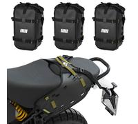 SCHNORR BagHub Compatibile con Ducati DesertX, 3x BumberBag 12L Base per Bagagli