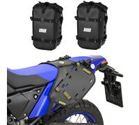 SCHNORR BagHub Compatibile Con Yamaha Ténéré 700 Nero, 2x BumberBag 12L