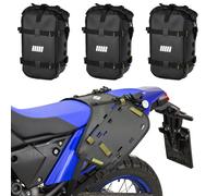 SCHNORR BagHub Compatibile Yamaha Ténéré 700 con 3x BumberBag 6L Nero