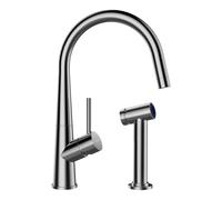 Schock Conos Pro 528006EDM - Miscelatore monocomando acciaio inox massiccio con doccia separata Disponibilita' immediata