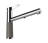 Schock SC-510 rubinetto da cucina, estraibile, orientabile, 554120GAS, SC-510 asfalto [Rubinetteria da Cucina > Rubinetti da Cucina]