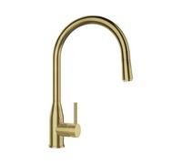 Schock Kavus rubinetto da cucina, estraibile, orientabile, 559120WGO, Kavus oro [Rubinetti da Cucina]