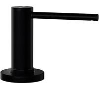 SCHOCK | Dosasapone Samo, Dispenser Sapone Universale da Cucina con Becco a Cannuccia, 500 ml, Nero Opaco, Ø 35