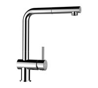 SCHOCK Rubinetto da cucina Epos cromato - Rubinetto ad alta pressione con doccetta estraibile