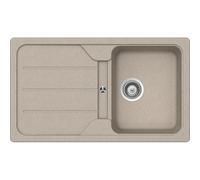 Lavello FOMD100A58 1 Vasca Gocciolatoio Dimensioni 86x50 cm colore Avena serie Formhaus