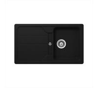 SCHOCK FORMHAUS D100 LAVELLO 1 VASCA + GOCCIOLATOIO DX 86x50CM ANTRACITE