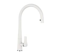 Schock Gota rubinetto da cucina, estraibile, orientabile, 521120W, Gota bianco [Rubinetteria da Cucina > Rubinetti da Cucina]