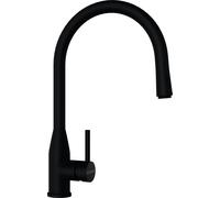 Schock Kavus rubinetto da cucina, estraibile, orientabile, 559127PUR, Kavus nero opaco [Rubinetteria da Cucina > Rubinetti da Cucina]