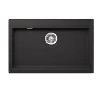 Schock Lavello 1 vasca (79x50cm) PRIMUS Nero assoluto Ruvido opaco PRIN100AP13