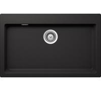 Schock PRIN100AP13 Lavello Primus N100 XL Nero Assoluto, Linea Primus, 79 cm, Cristalite Plus - In 2-3 settimane