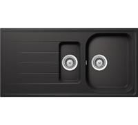 SCHOCK - Lavello Cucina Lithos D150 1 + ½ Vasca con Gocciolatoio