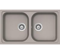SCHOCK Lavello Lithos N200 Grigio Tortora, Linea Lithos, 86X50 cm, Cristalite Plus - LITN200A42N