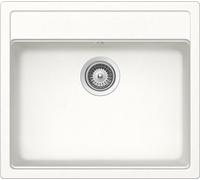 SCHOCK - Lavello Cucina Nemo N100 1 Vasca, 570x510mm, Materiale Cristalite® | Bianco Assoluto