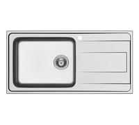 SCHOCK - Lavello Cucina Wave D100 1 Vasca Large con Gocciolatoio