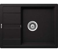 Schock Manhattan lavello da cucina, MAND100AGNE, D-100 A Manhattan nero [Lavelli da Cucina > per Base Sottolavello a partire da 50 cm]
