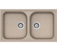 Lavello FOMN200A58 2 Vasche Dimensioni 86x50 cm colore Avena serie Formhaus