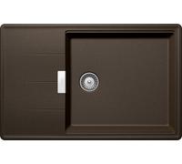 Schock Lavello una vasca con gocciolatoio TIA D100LS TIAD100LS87 finitura bronze da 78x50 cm