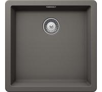 Schock Lavello una vasca GALAXY N100 GALN100A91 finitura silverstone da 45.6x45.6 cm