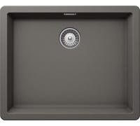 Schock Lavello una vasca GALAXY N100L GALN100LA91 finitura silverstone da 55.6x45.6 cm