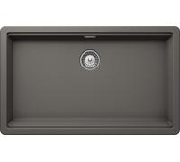 Schock Lavello una vasca GALAXY N100XL GALN100XLA91 finitura silverstone da 75x45.6 cm