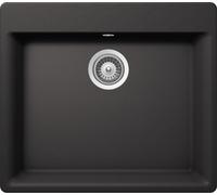 Schock Lavello una vasca GEMO N100 GEMN100A13 finitura nero assoluto da 60x53 cm