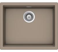 Schock Lavello una vasca KIRUNA N100L KIRN100LA76 finitura tortora opaco da 55.6x45.6 cm