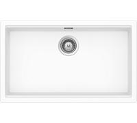 Schock Lavello una vasca KIRUNA N100XL KIRN100XLA74 finitura bianco opaco da 75.6x45.6 cm