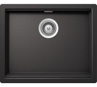 Schock Lavello una vasca LAHTI N100L LATN100LA13 finitura nero assoluto da 55.6x45.6 cm
