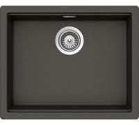 Schock Lavello una vasca LAHTI N100L LATN100LA43 finitura asphalt da 55.6x45.6 cm