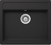Schock Lavello una vasca NEMO N100 NEMN100051 finitura antracite da 57x51 cm